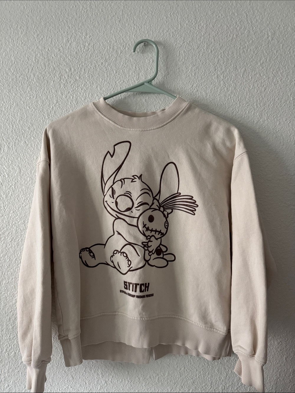 Zara Disney collection stitch sweatshirt size 12/13